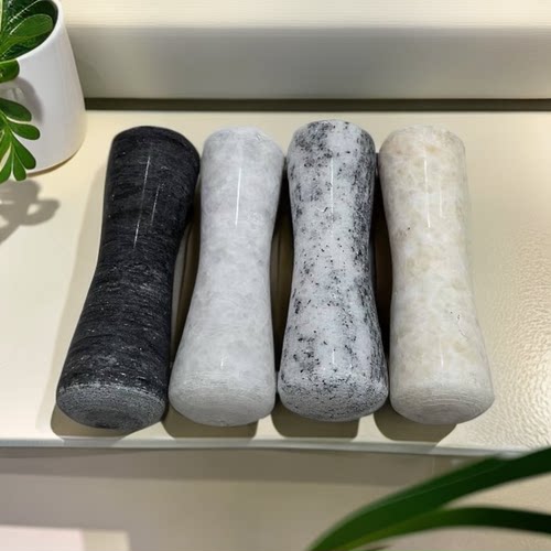 石头锤蒜臼锤老石臼锤大捣蒜锤捣蒜器石棒研磨器棒子手动捣蒜棒子