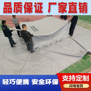 蓄水池软体集雨水窖PVC集池厂家销售涤纶pvc涂层布料耐磨水袋车载