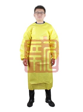 微护佳3000黄色YE30-W-99-214-00带袖围裙XL