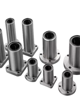 LBK6/16/E-LBF10UU直线12轴承LBH8/20/25DUU/30/35LUU/40/LBFC50