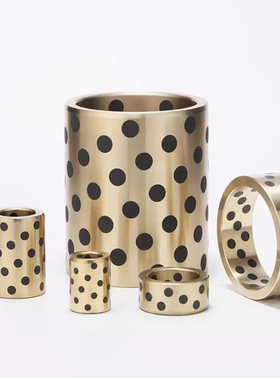 铜合金30无油衬套C-MUBZ 5 6 8 10 12- 8 10 12 15 20 25 E-LMPBZ