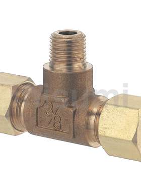 铜管接头XYV51-D12/XES64-D12-P8 DKUT4/6/8三通接头DKUPT4/5/6/8