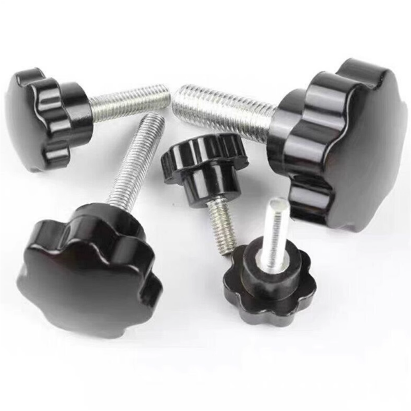 HAU29-M5/M6/M8/M10-D25/D32/D40/D50 七星把手 手拧螺丝旋钮手柄