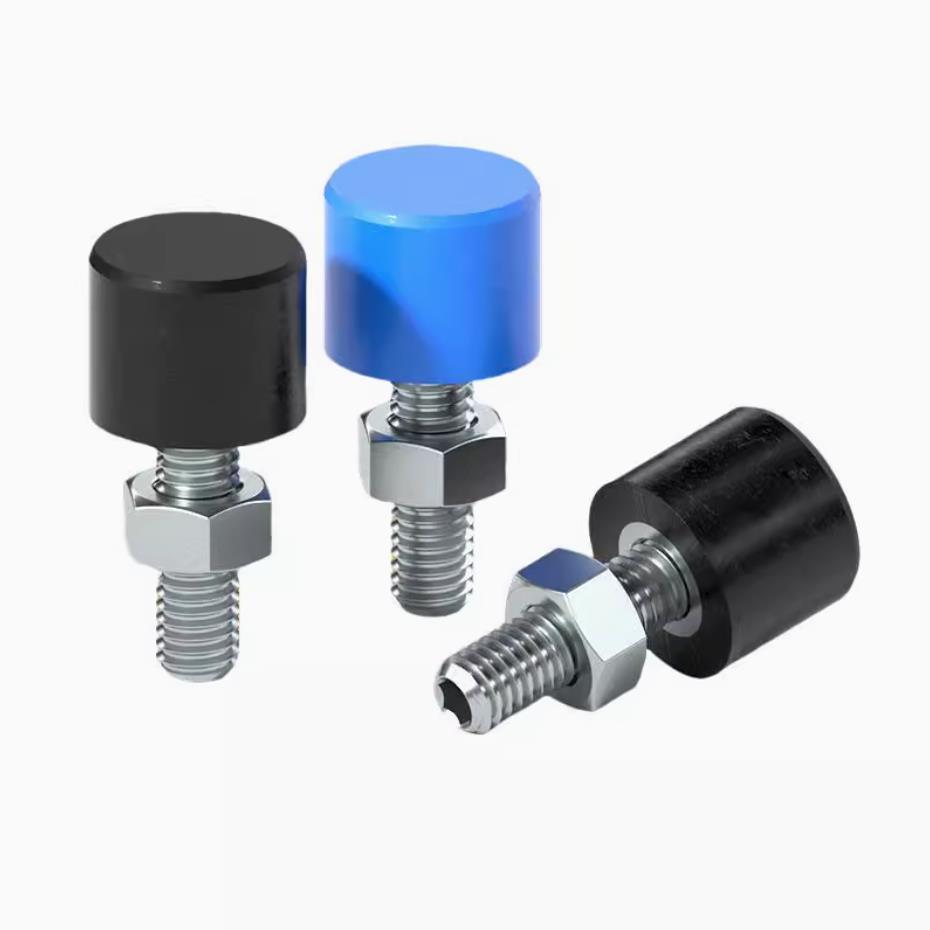 挡块胶止动螺丝UNBH3 4 5 6 10 螺纹端内六角孔型聚氨酯缓冲螺丝