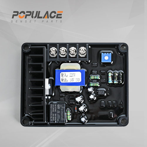 DX-5E柴油发电机组电压自动调节器AVR 5A有刷调压板GB160 GB170