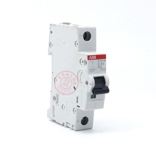 ABB微型断路器S200系列6KA空气开关1P控开D特性0.55A D1空开 S201