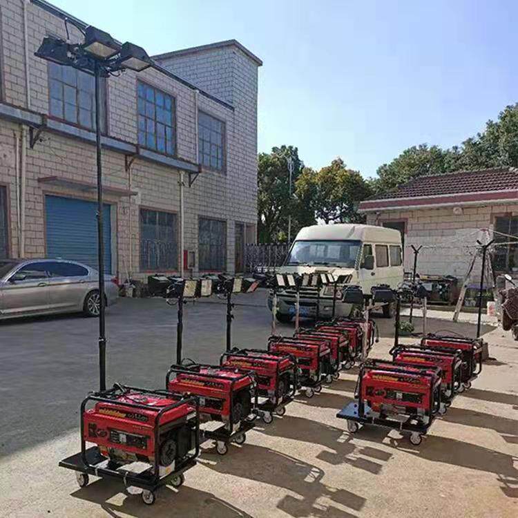 立儒佳工程照明灯具夜间施工照明车轻便型升降移动防汛应急灯车