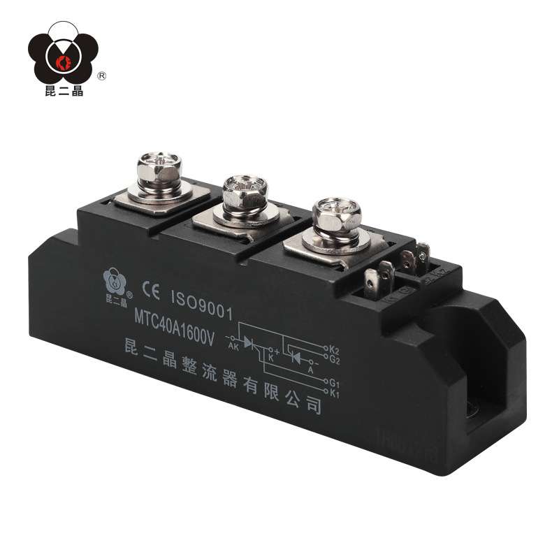晶闸管可控硅软启动模块MTC-40A MTX MTA MTK1600V用于加热设备