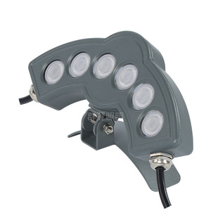 工厂户外亮化工程防雨led瓦片灯 古建筑凉亭新款双面发光瓦楞灯