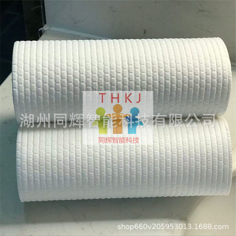 木浆无纺布点断分切复卷机