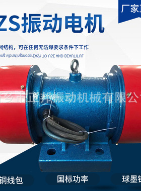 XZB振动电机 工业激振器振动筛马达三相异步给料机专用料仓振打器