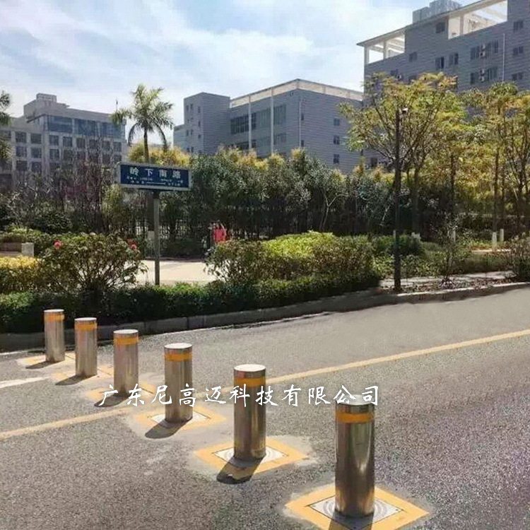 升降地桩地埋柱液压自动升降地桩展馆博物馆防恐自动伸降地桩柱