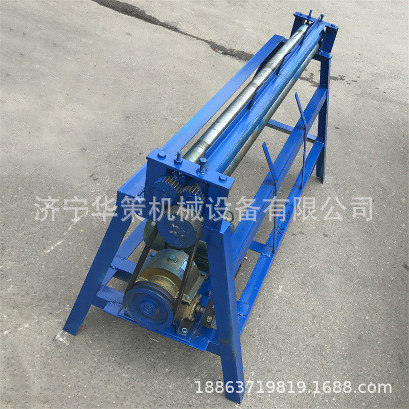 济宁生产电动卷圆机薄板卷板机1300电动白铁皮卷圆机