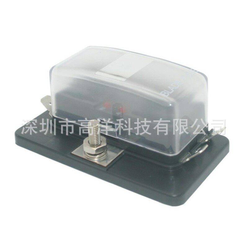 12V24V保险盒 保险座 4路 带指示 BLADE FUSE 1进4出