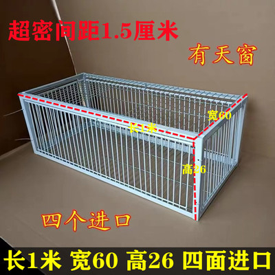 捕鸽神器抓鸽子笼全自动信鸽天落笼加密自动收鸽机捕鸽子只进不出