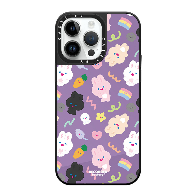 【官方正品】CASETiFY 奶兔适用苹果iPhone14ProMax手机壳13潮牌12防摔15Ultra镜面11套