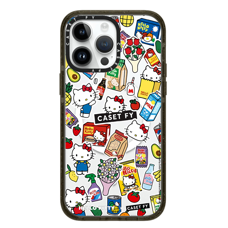 【官方正品】CASETiFY HelloKitty猫联名适用苹果iPhone15ProMax磁吸手机壳14潮牌13套12