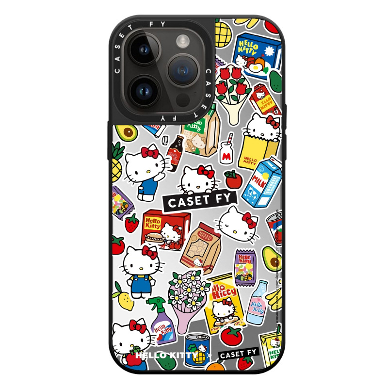 【官方正品】CASETiFY 镜面磁吸Holle Kitty联名适用苹果iPhone15ProMax手机壳14/15plus