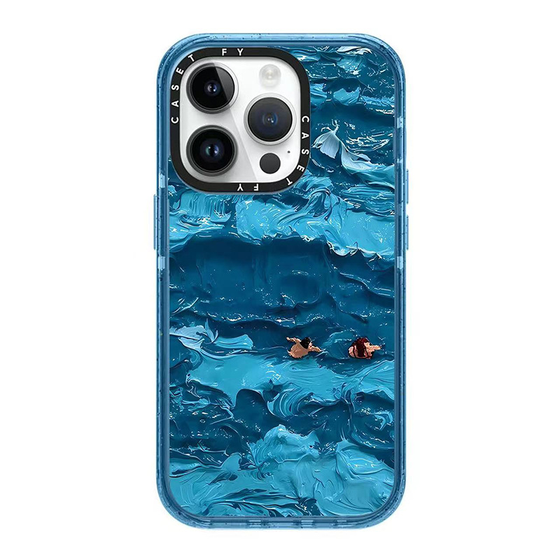 【官方正品】CASETiFY 磁吸海浪与夕阳适用苹果iPhone15ProMax手机壳13/12潮牌14pro防摔