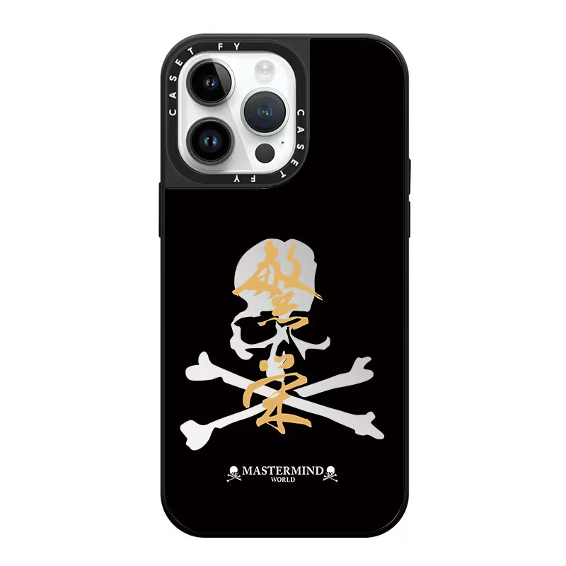 【官方正品】CASETiFY 骷颅头繁荣适用苹果iPhone15ProMax手机壳14pro潮牌13/12/11镜面