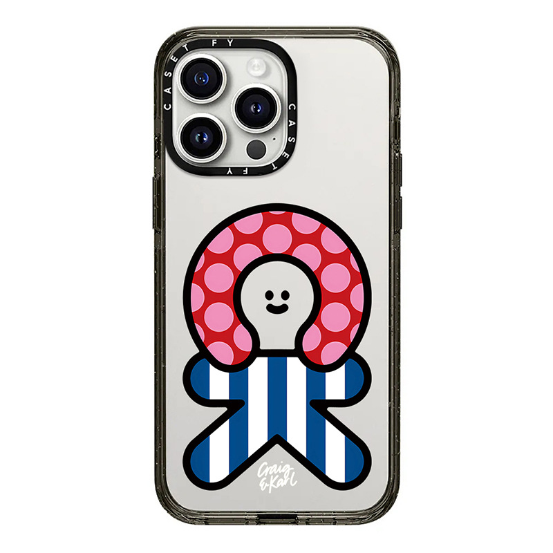 【官方正品】CASETiFY 升级版香菇小人适用苹果iPhone15ProMax手机壳14pro潮牌13/12硬套