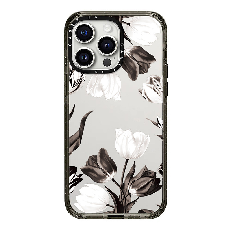 【官方正品】CASETiFY 升级版郁金香适用苹果iPhone15ProMax手机壳14pro潮牌13/12小碎花
