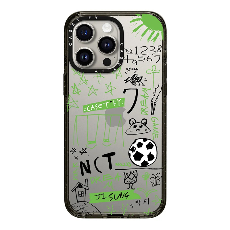 【官方正品】CASETiFY 高版NCT DREAM成员涂鸦适用苹果iPhone15ProMax手机壳14/13保护套