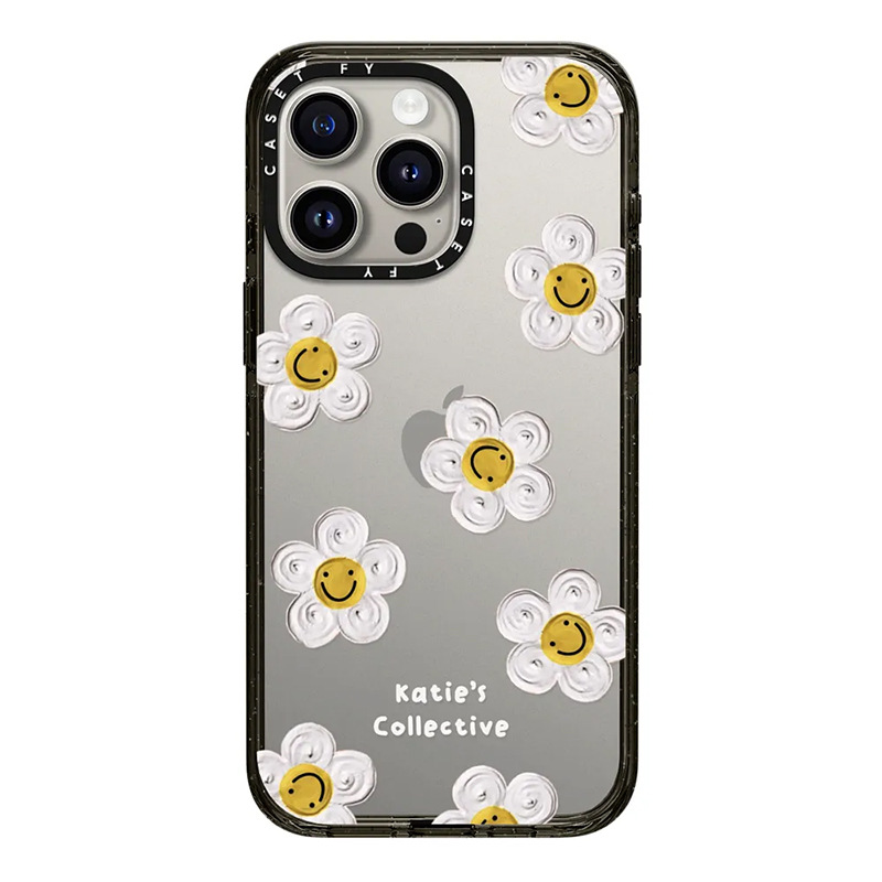 【官方正品】CASETiFY 高版雏菊笑脸适用苹果iPhone15ProMax手机壳14pro潮牌13防摔12套