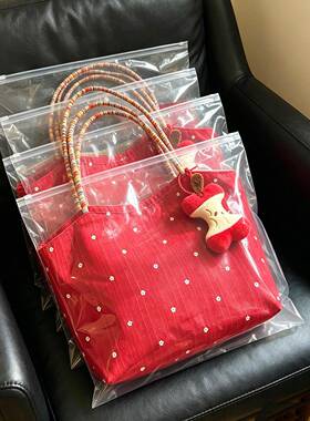 【备婚好物】红色波点结婚婚礼伴手礼盒女伴娘盒子生日手提袋子