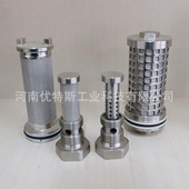 1448 煤矿支架先导高压泵站不锈钢反冲洗滤芯057413 4UC 010