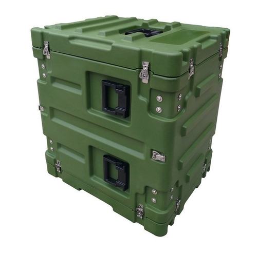 索高美RU200大型20U机架箱 滚塑一次成型 高抗冲击 滚塑机箱