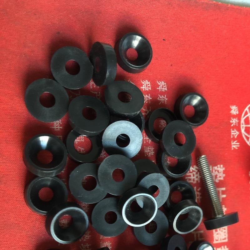 卡式螺母 膨胀套管 黑色垫片 脚垫 耐磨垫片 钢化玻璃衬套