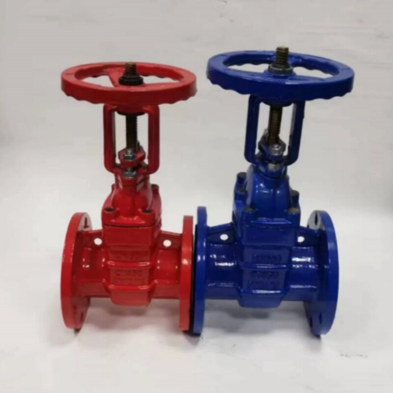 法兰明杆闸阀铜杆铜接触 Z41T-1.6Q硬密封球墨铸铁阀门 DN40-500