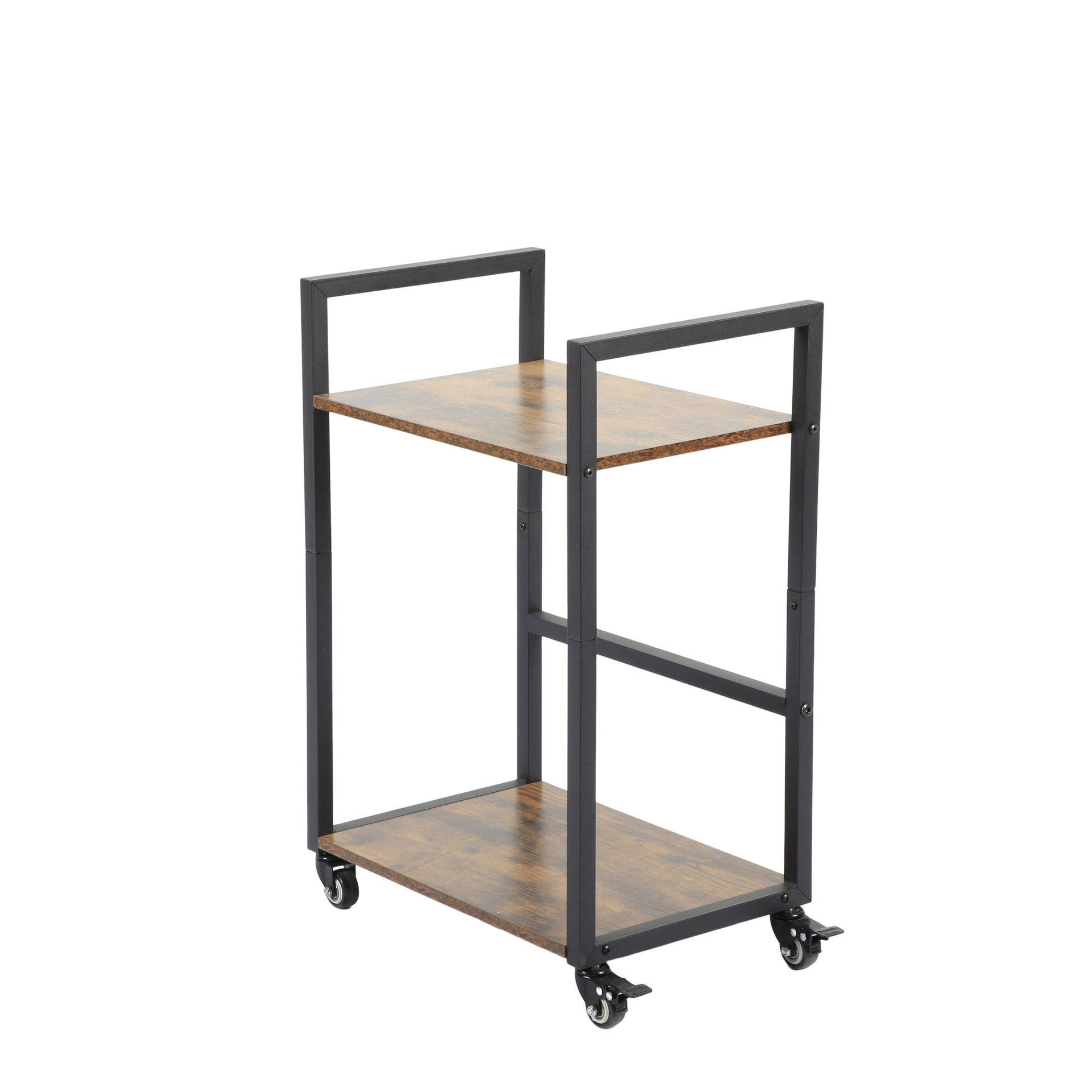 电脑主机架放打印机架子多功能双层置物架桌下机箱托架家用收纳