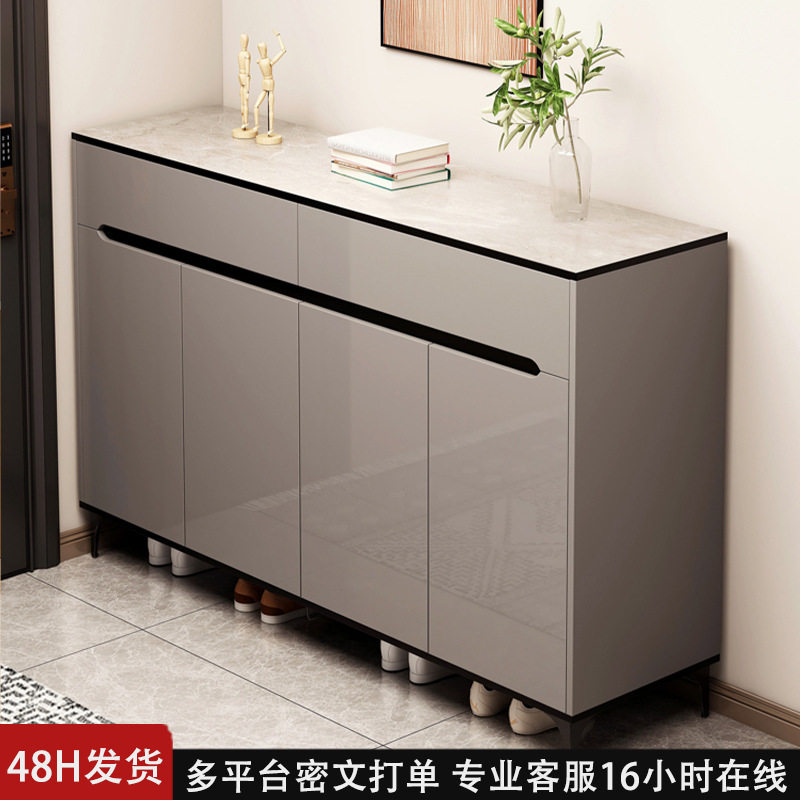 家用入户门后玄关收纳鞋柜