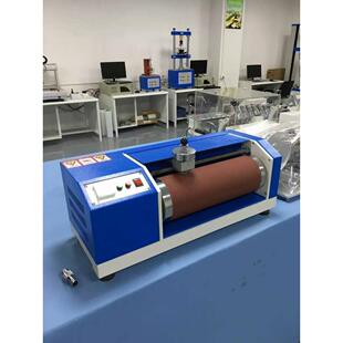 xd3DIN磨耗试验机滚筒耐磨试验机地板皮革塑胶件耐磨仪