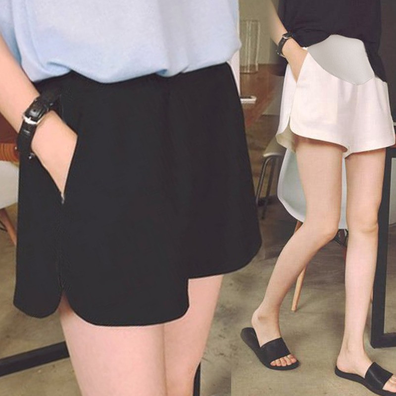 孕妇短裤夏季薄款冰丝西装气质宽松孕妇开叉托腹孕V妇阔腿短裤热,孕妇装/孕产妇用品/营养,孕妇打底裤,淘宝优惠券,粉丝福利购,淘宝优惠卷