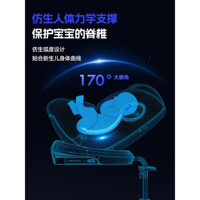 俏贝比儿FMR童全安坐座椅汽车用宝宝婴幼儿车新生儿载0-4-12岁可