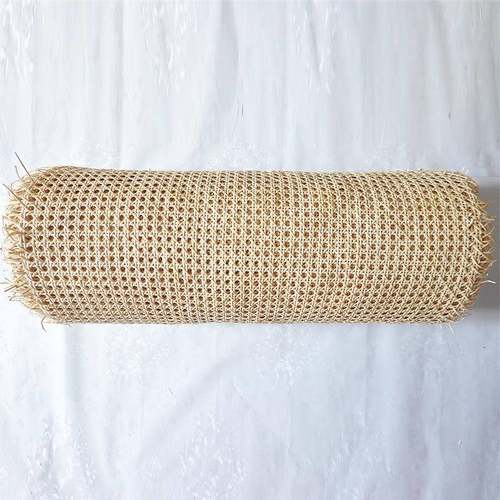 青编漂仿上藤编手工织网眼吊灯藤真编眼笪家具装MUI饰藤材真料