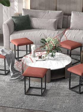 多功能子组收空纳凳合简约五YFN合一魔方凳小凳家用客厅节省间使