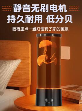 境现货水母LED高亮眼小夜灯跨创意OUM护灯儿童房卧室摆件工厂超亮