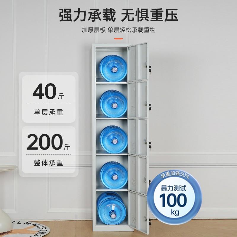 门更衣柜铁更衣柜皮柜宿舍带锁员衣工储物钢制柜柜更箱办公单室衣