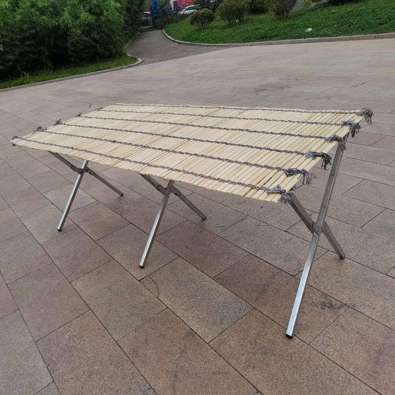 厚摆地摊加折叠货架夜市便携伸缩多功能移展示动CNW子架竹席帘包