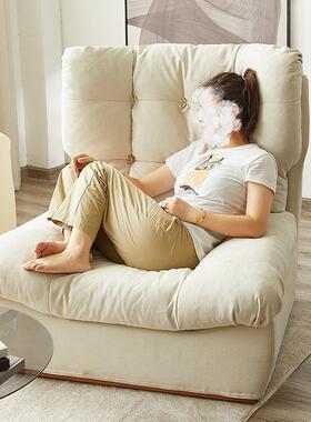 式极简云朵懒人发B沙axter旋转懒人单椅太客厅沙发意椅764头等空