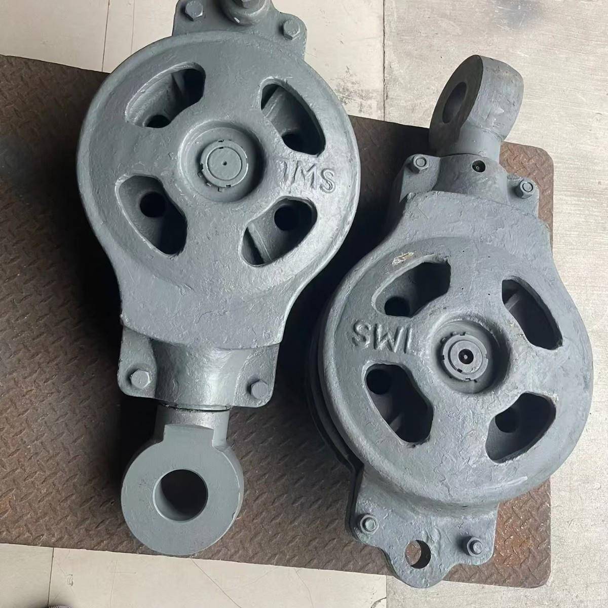 船起重滑轮型滑车乌滑轮卸扣滑轮1.5t3吨498龟8吨龟壳全包吊用滑