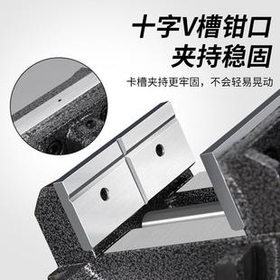 可倾台钳精斜台虎钳高万向平630口钳夹具角度钳可调斜度虎钳工作度台