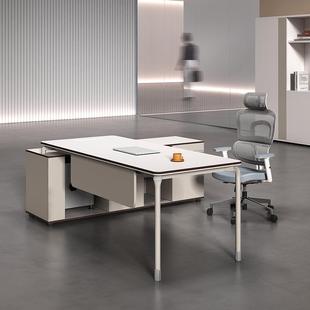 奢老板桌简159约现代女高裁主轻管办公室大班台总经理办公桌椅组