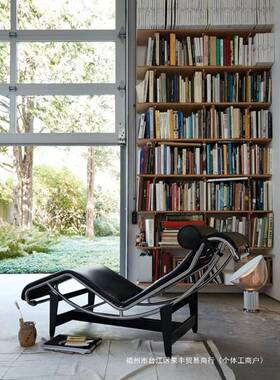 现代躺简约黑色单人耶椅MVB午睡阳台家用轻奢设计师C4西沙L发