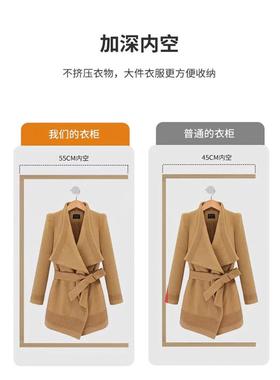 洞板衣用柜家卧室布简易防尘金属衣柜铁艺衣架加洞厚落地式VMN挂