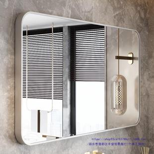 晶扬子贴墙镜洗妆手台化镜壁挂式卫生间厕所梳妆打免孔挂486墙浴